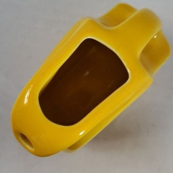 Fiestaware Fiesta SMALL CERAMIC Mini Disk Pitcher Daffodil Yellow 3 - Picture 6 of 14